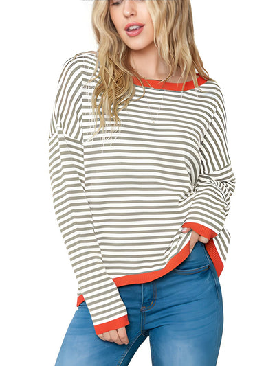 Milanie - Gestreifter Pullover