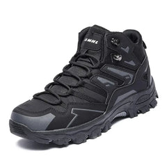 Orson - Rutschfeste Wanderschuhe - Robust und Wasserdicht in Schwarz