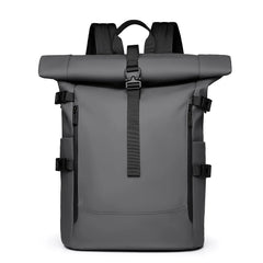 Seraso | Wasserabweisender Unisex Rucksack für Alltag und Reisen in Grau