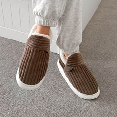 FluffyFlops™ - Weiche und Warme Hausschuhe in Braun