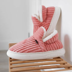 FluffyFlops™ - Weiche und Warme Hausschuhe in Rosa