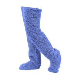 Lena | Flauschige Wintersocken extra weich & warm in Blau