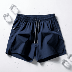 Ethan™ Sport-Shorts mit schnelltrocknendem, hochelastischem High-Mobility-Gewebe in Blau