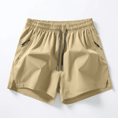 Ethan™ Sport-Shorts mit schnelltrocknendem, hochelastischem High-Mobility-Gewebe in Khaki