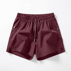 Ethan™ Sport-Shorts mit schnelltrocknendem, hochelastischem High-Mobility-Gewebe in Bordeaux