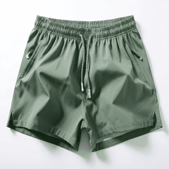 Ethan™ Sport-Shorts mit schnelltrocknendem, hochelastischem High-Mobility-Gewebe in Grün