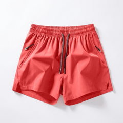 Ethan™ Sport-Shorts mit schnelltrocknendem, hochelastischem High-Mobility-Gewebe in Rot