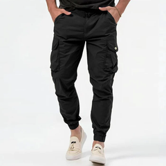 Rafal | Herren Cargo-Hosen in Schwarz
