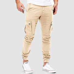 Cargohose für Herren in Beige
