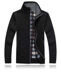 Wolf - Stylische Premium Frühlingsjacke in Schwarz