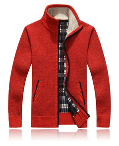 Wolf - Stylische Premium Frühlingsjacke in Rot