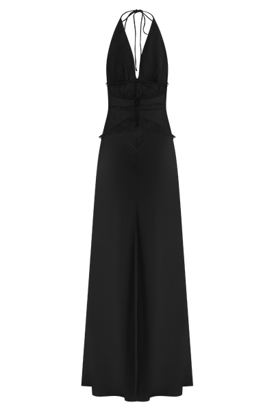 NOIRÉA - Spitzen- & Satin-Kleid