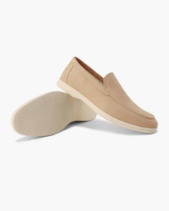 Salvatore | Wildleder-Loafer in Hellbraun