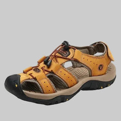 Ryan | Herren Klassiker Orthopädische Sandalen in Gold