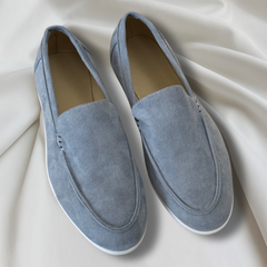 Premium Wildleder-Loafer für Herren (1+1 GRATIS) in Blau