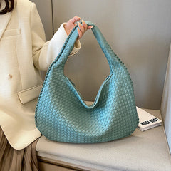Laila - Gewebte Tasche in Blau