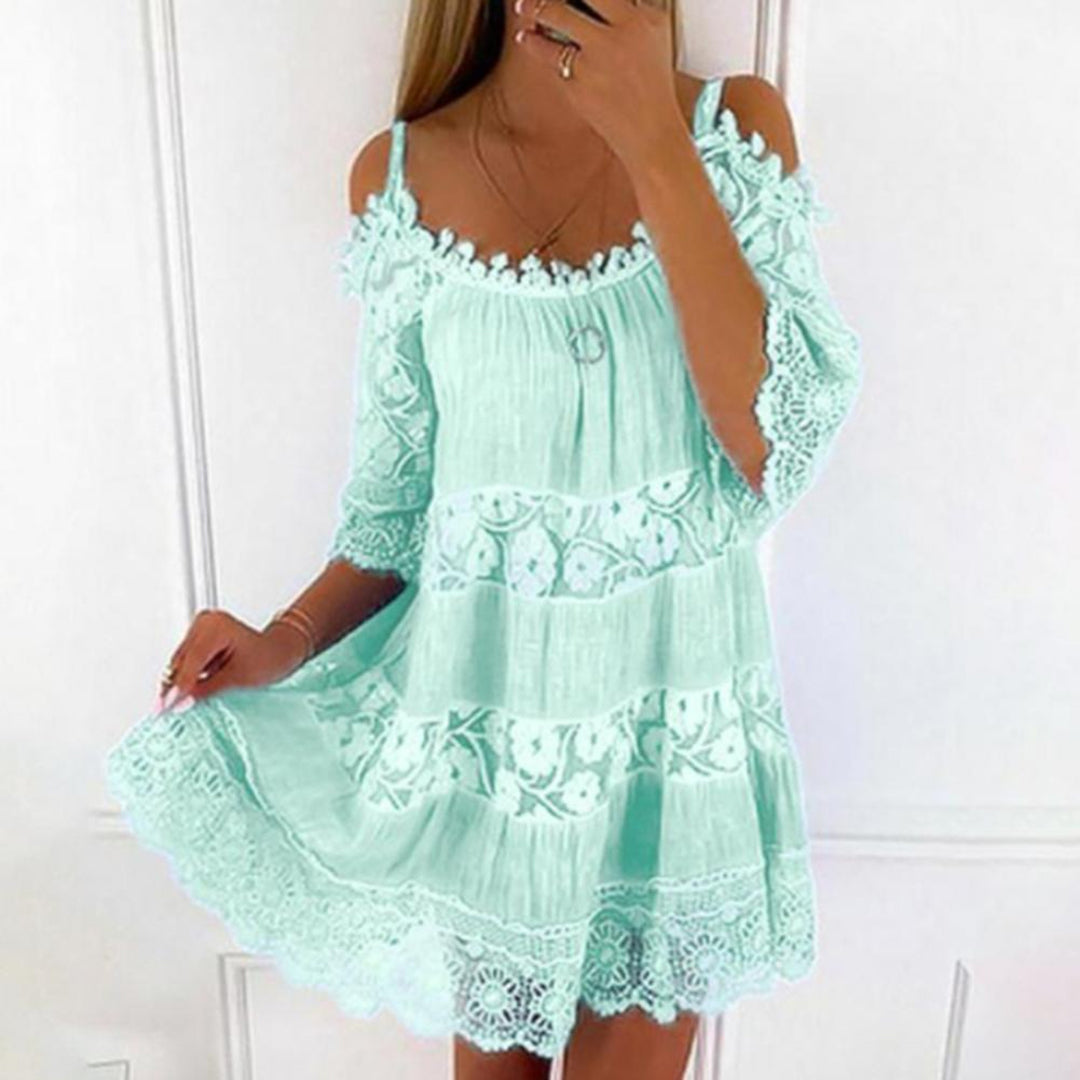 Dorte - Kleid Mit Kalten Ärmeln