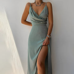 Irma™ | Elegantes Midikleid in Mintgrün