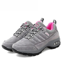 FootGuard | Orthopädische Anti-Rutsch-Laufschuhe für Frauen in Grau
