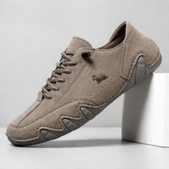 Ultraflex Barfuß - Lederschuhe (Unisex) in Grau