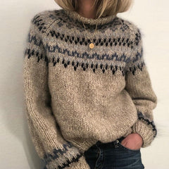 Amethyst | Moderner und bequemer Sommerpullover in Grau