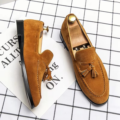 Günther – Herren Echtleder Loafer Rutschfest Bequem Und Hochwertig