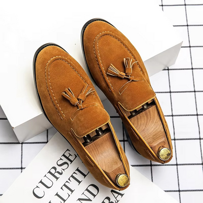 Günther – Herren Echtleder Loafer Rutschfest Bequem Und Hochwertig