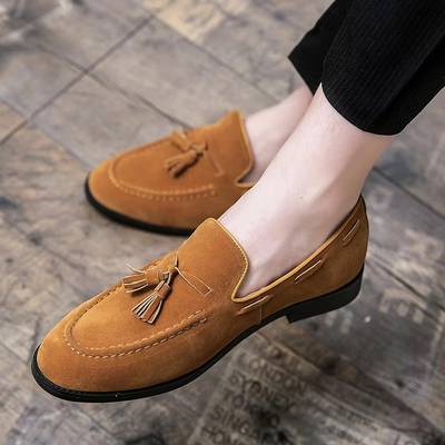 Günther – Herren Echtleder Loafer Rutschfest Bequem Und Hochwertig
