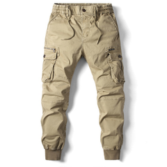 Joe - Cargo-Jogger in Beige