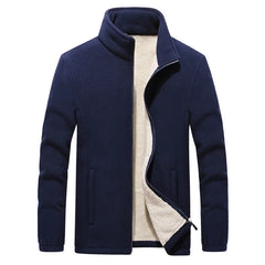 Herren Lässig-Skijacke | Winter in Marineblau