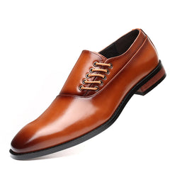 Albrech®️™ | Oxford-Schuh aus Leder in Braun