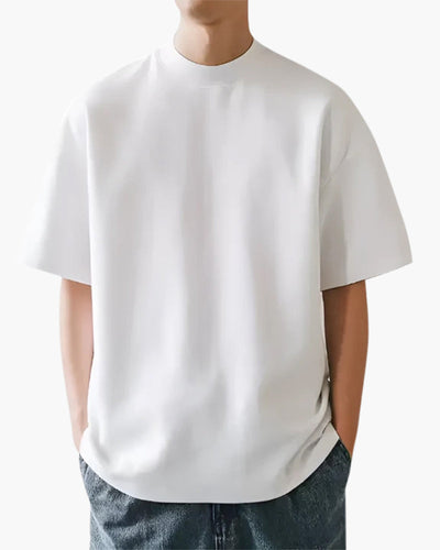 Herren Lässig Rundhals T-Shirt | Kurzarm
