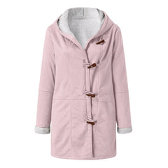 ISABELLA  - Fleece-Wildlederjacke in Rosa