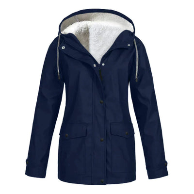 Stylische Regenjacke für Damen | Warme