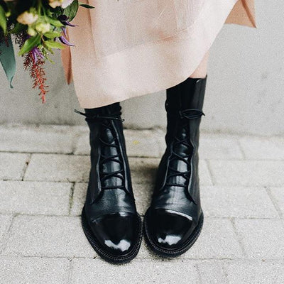 Alina - Klassische Vintage-Stiefel Für Damen