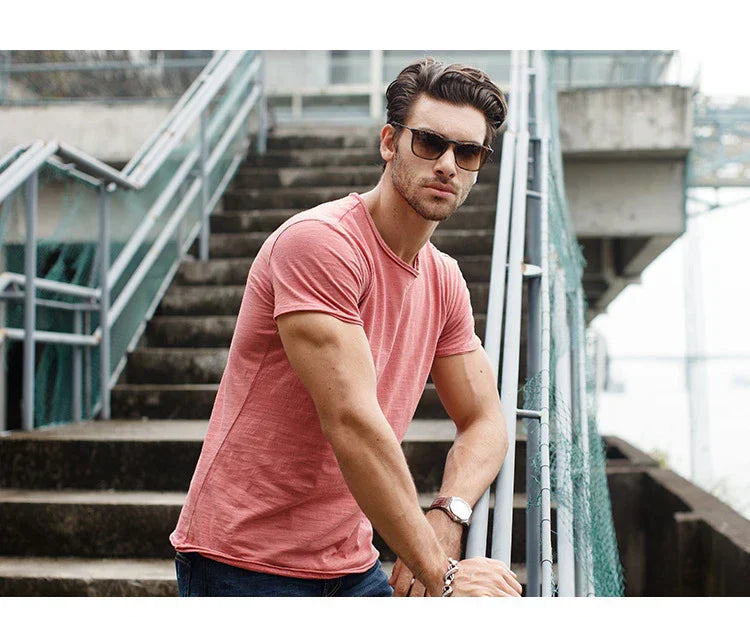 Herren Lässig T-Shirt | Bequem