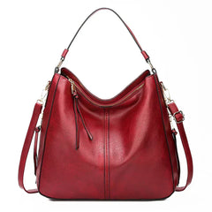 Romy | Elegante Ledertasche in Rot
