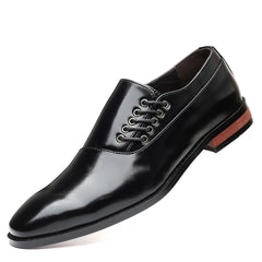 Albrech®️™ | Oxford-Schuh aus Leder in Schwarz