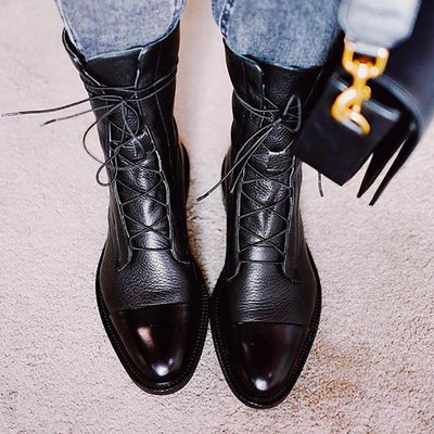 Alina - Klassische Vintage-Stiefel Für Damen