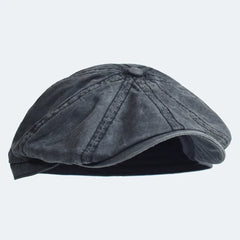 Beeckhoven™ | Retro Cotton Cap in Schwarz