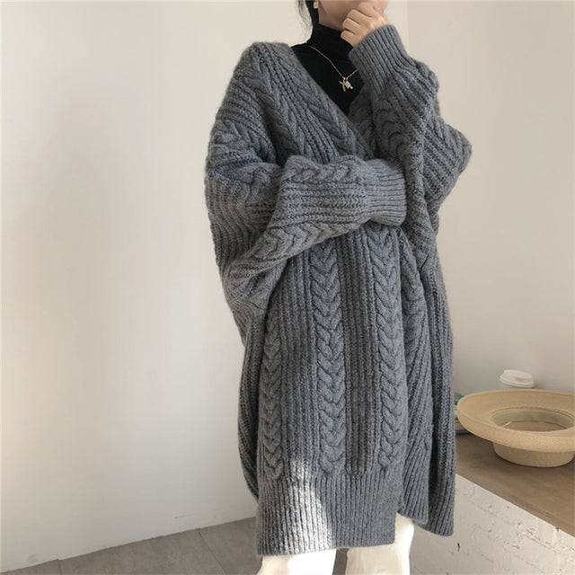 Cece - Gemütliche Bequeme Strickjacke