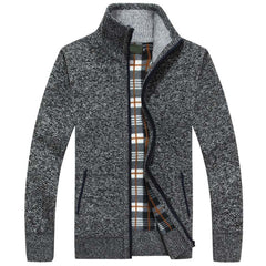 TOMAS – Baumwolljacke für Herren in Dunkelgrau