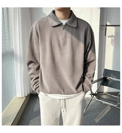 Hubert - Britischer Eleganz-Pullover für Herren in Grau