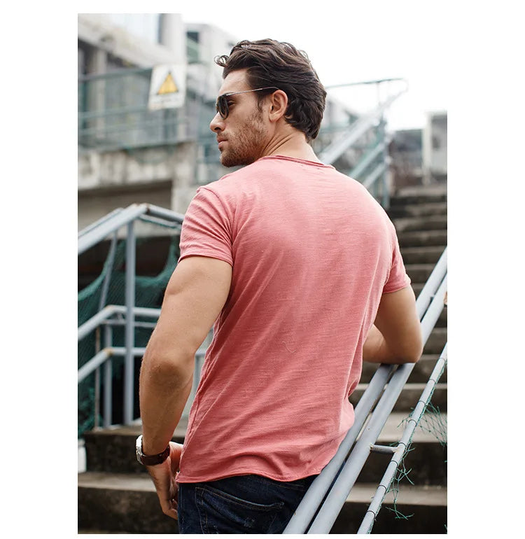 Herren Lässig T-Shirt | Bequem