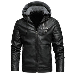 HERITAGE RACER - LEDERJACKE in Schwarz