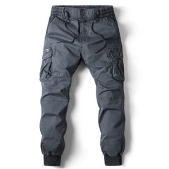 Joe - Cargo-Jogger in Grau