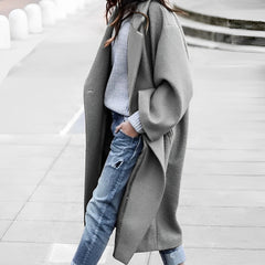 Moxxy - Mantel-Jacke in Grau
