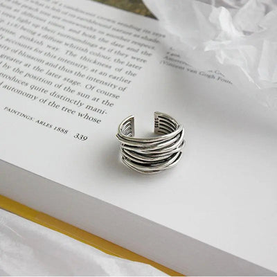 Albina – Silberner Statement-Ring