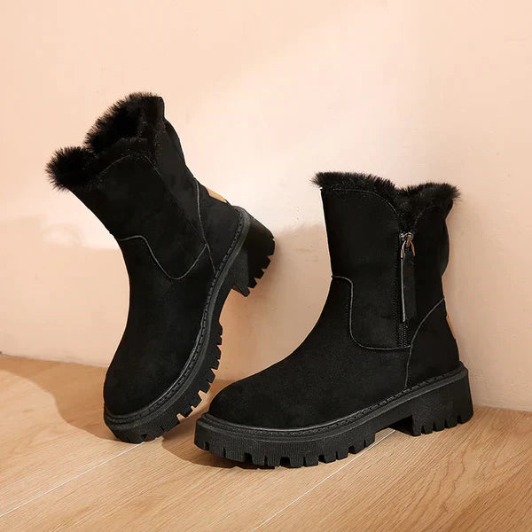 Damen Winter Thermo-Knöchel Stiefel | Warme