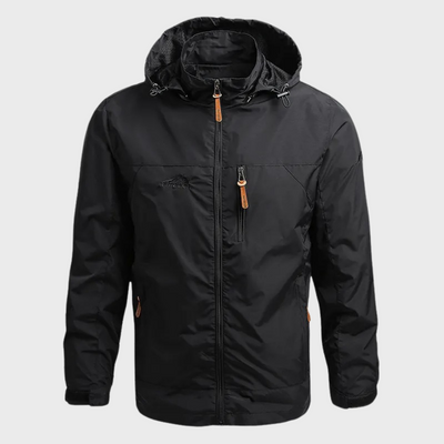 Herren Kapuze Regenjacke | Wasserdichte